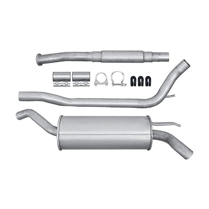 Hella End Silencer Rear fits Renault Twingo I 1996-2007 1.2