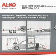 ALKO Winch 501 plus without rope 1730003 AL-KO - Dynamic Drive