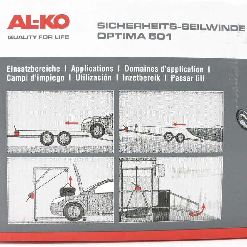 ALKO Winch 501 plus without rope 1730003 AL-KO - Dynamic Drive