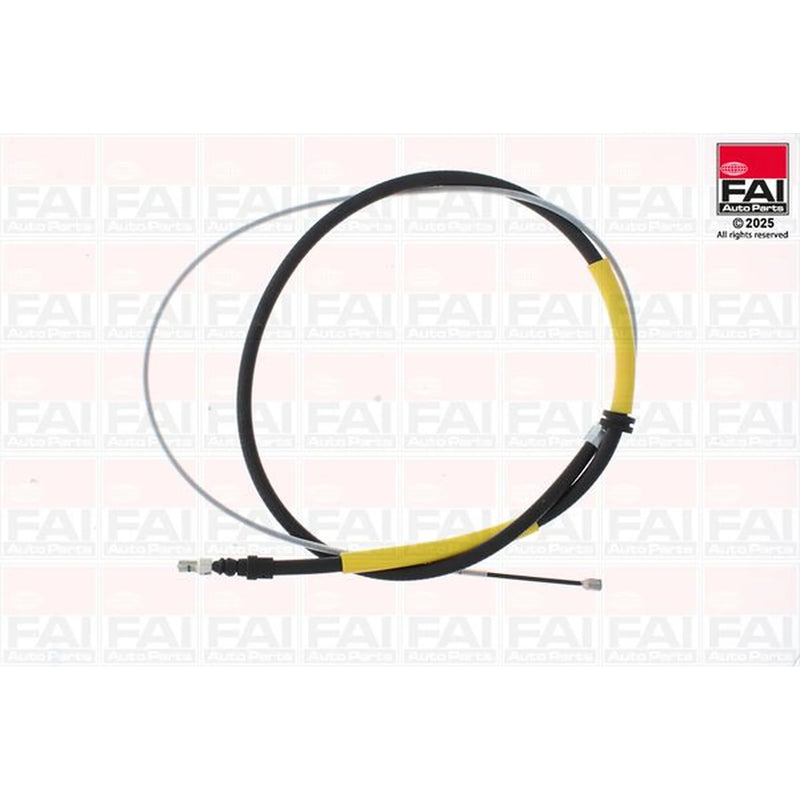 FAI Handbrake Cable Left Rear fits Renault Megane III Grandtour 2008-2016