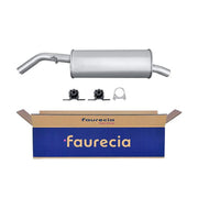 Hella End Silencer Rear fits Citroën C2 2005-2009 1.6
