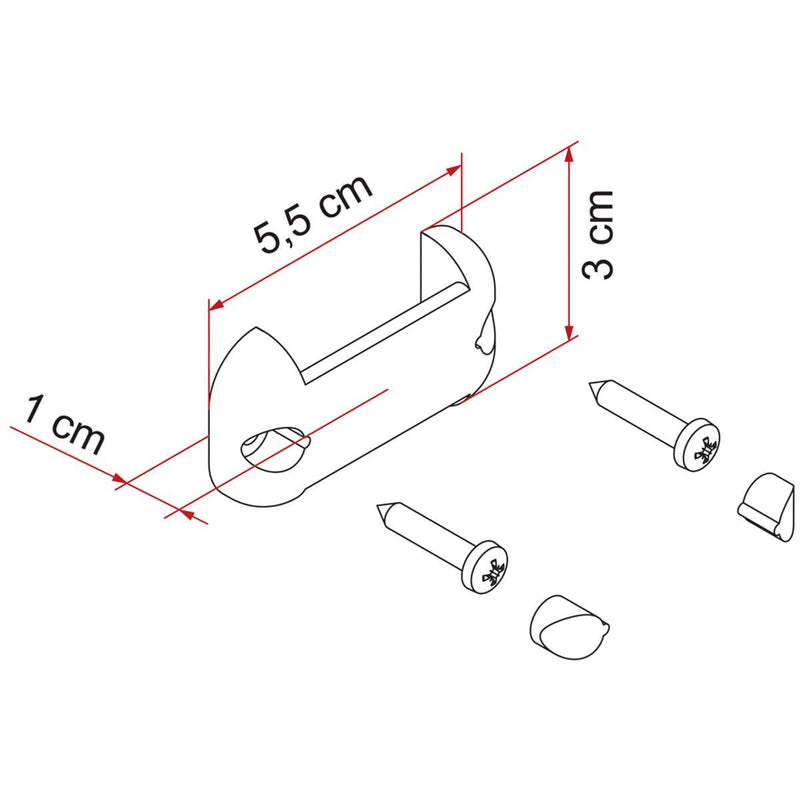 Fiamma Luggage Bar for Caravan/Motorhome Fiamma - Dynamic Drive