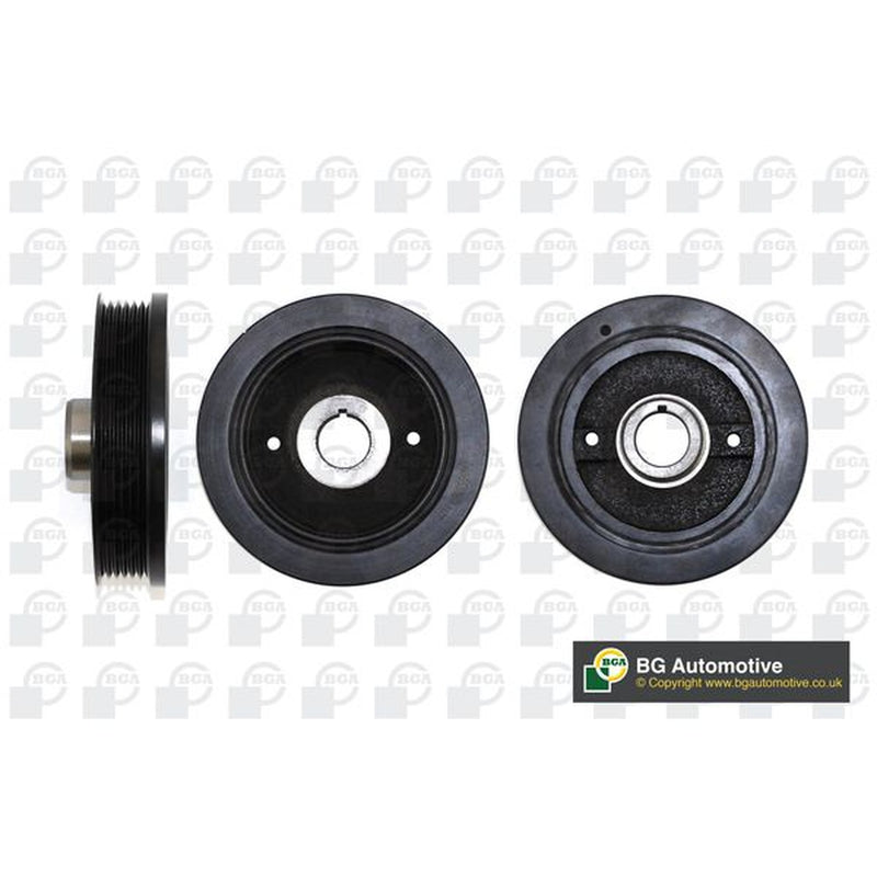 BGA Crank Shaft Belt Pulley fits Toyota Auris 2007-2012 1.4