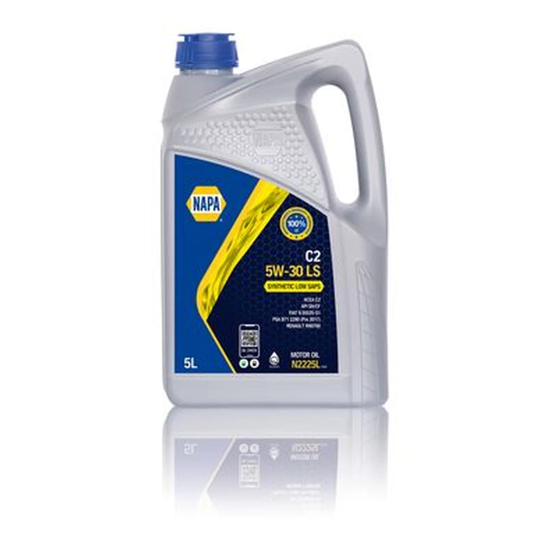 NAPA Engine Synthetic Oil 5L C2 SN/CF 5W-30 fits Alfa Romeo 159 2005-2011