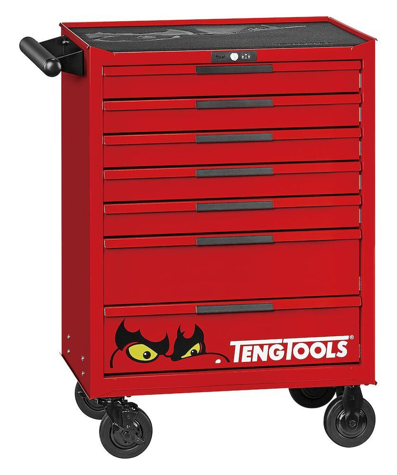 Teng Tools 26" PRO35™ roller cabinet FOAM tool kit 335 pieces red Town Tools - Dynamic Drive