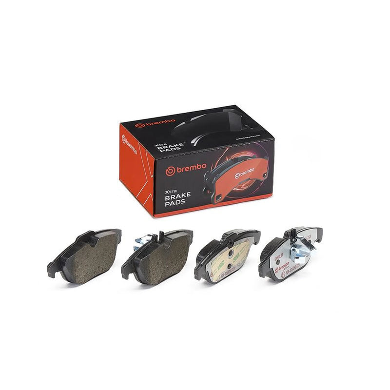 Brembo 4 x Rear Brake Pad Set fits Mercedes-Benz C-Class 2007-2014