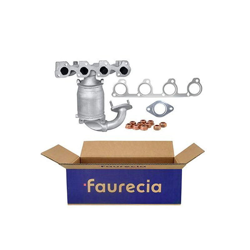 Hella Manifold Catalytic Converter fits Ford Fiesta V 2001-2008 1.3