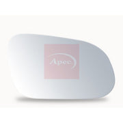 Apec Exterior Wing Mirror Glass Right fits VW Fox 2005-2011 1.2 1.4