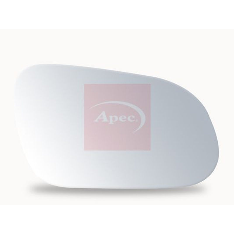 Apec Exterior Wing Mirror Glass Right fits VW Fox 2005-2011 1.2 1.4