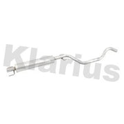 Klarius Box With Centre Pipe Centre fits Opel Zafira Family B 2005-2015 1.9