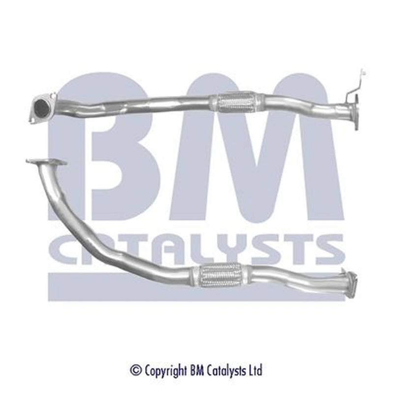 BM Catalysts Exhaust Pipe OD fits Mitsubishi L200 2001-2007 2.5