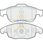 NAPA Front Brake Pad Set NBP1286