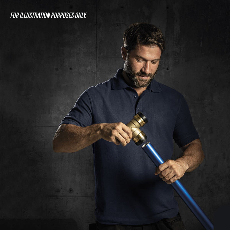 Sealey Wingback Elbow22mm x 3/4"BSP Brass (SharkBiteï) SBA22BWE Sealey - Dynamic Drive