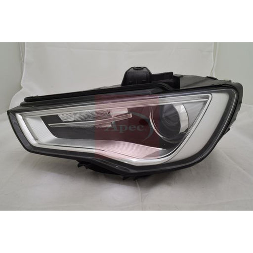Apec Headlight Headlamp Right fits Audi A3 2012-2020 1.2 1.4 1.6 1.8 2.0