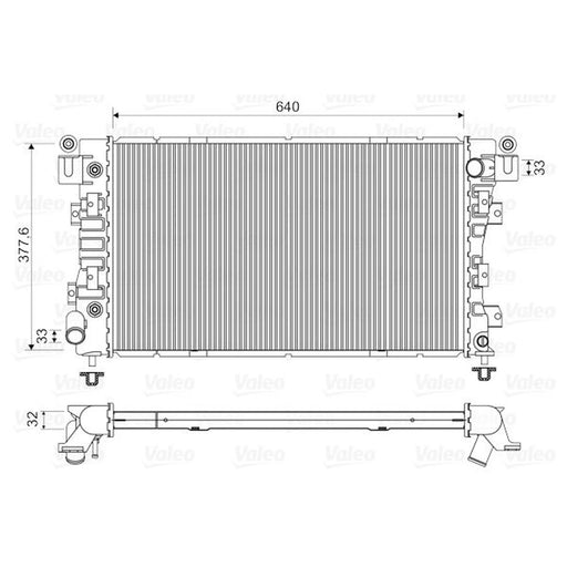 Valeo Engine Radiator 731148