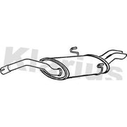 Klarius Box With Tail Pipe Rear fits Citroën Synergie 1994-2002 1.9 2.0