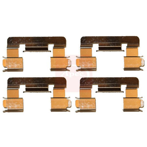 Apec Brake Pad Accessory Fitting Kit Front fits Toyota Corolla 1997-2008