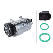 Hella Air Conditioning Compressor fits Ford Galaxy 1995-2000 2.8