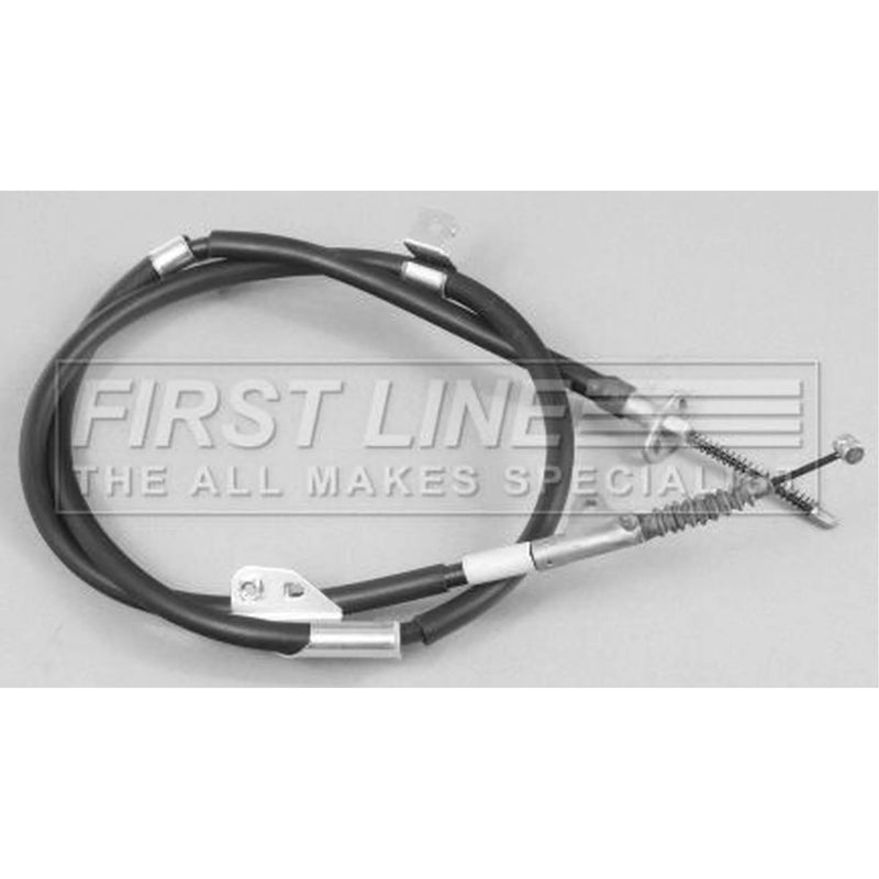 First Line Handbrake Cable Left Rear fits Nissan Almera 1995-2000 1.4 1.6 2.0