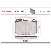 Brembo Front Brake / Discs & Pads fits Mercedes-Benz C-Class 2014-2021