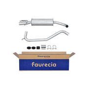 Hella Middle Silencer fits Opel Combo Box Body/Mpv 1994-2001 1.2 1.4 1.7