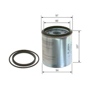 Bosch Fuel Filter Element fits Jeep Cherokee 2001-2008 2.5 2.8