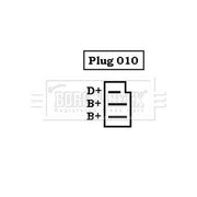 Borg & Beck Car Alternator 12V fits Mercedes-Benz 124 1984-1993