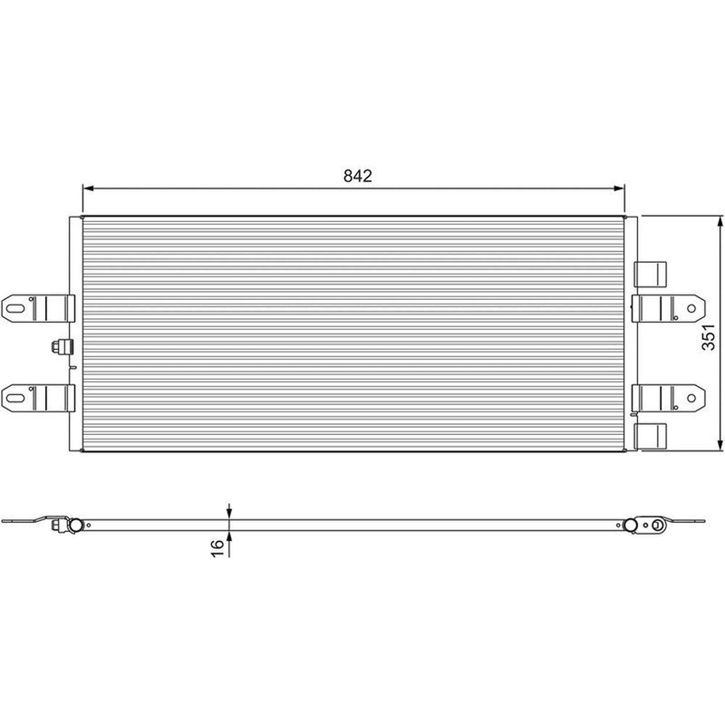 Valeo Air Conditioning Condenser 815093