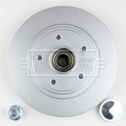 Borg & Beck Front & Rear Brake Discs & Pads fits Renault Megane II 2007-2008 2.0