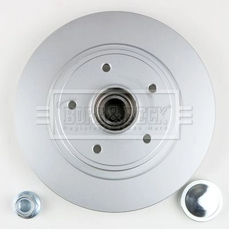 Borg & Beck Front & Rear Brake Discs & Pads fits Renault Scénic II 2005-2008 2.0