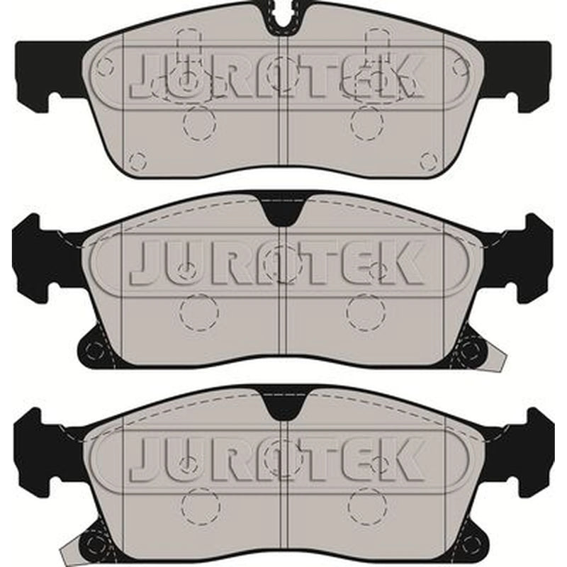 Juratek Front Brake Pad Set fits Jeep Grand Cherokee 2013 on 3.0 5.7