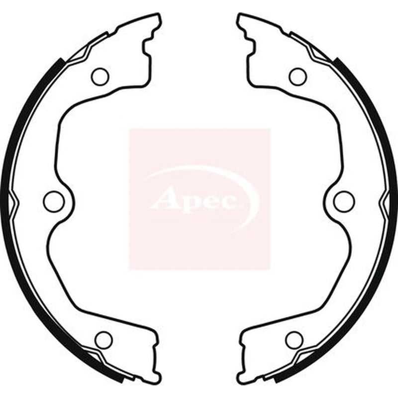Apec Parking Brake Shoe Set SHU818