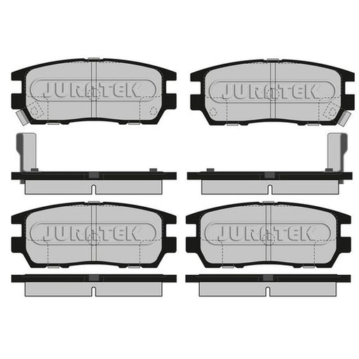 Juratek Rear Brake Pad Set fits Mitsubishi L400 1996-2005