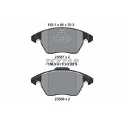 Textar Brake Pad Set 2358704