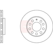 Apec Front Brake Vented Discs & Pads fits Seat Leon 2002-2006 1.8