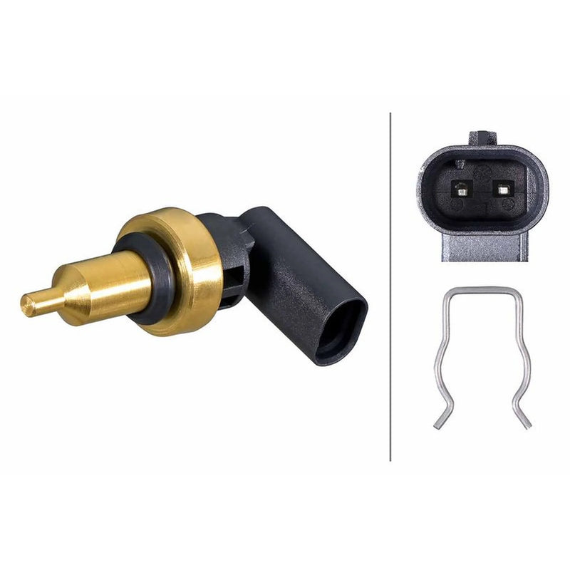 Hella Coolant Temperature Sensor Lower fits Opel Astra K 2019-2021 1.4