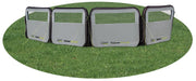 Quest Falcon Pro AirShield 500 Windbreak (3 panels - mid grey) Quest Leisure - Dynamic Drive