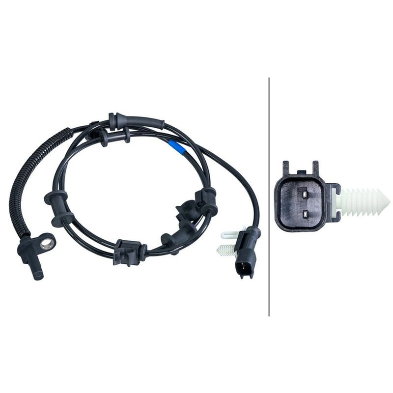 Hella ABS Wheel Speed Sensor Rear Right 6PU 358 417-571