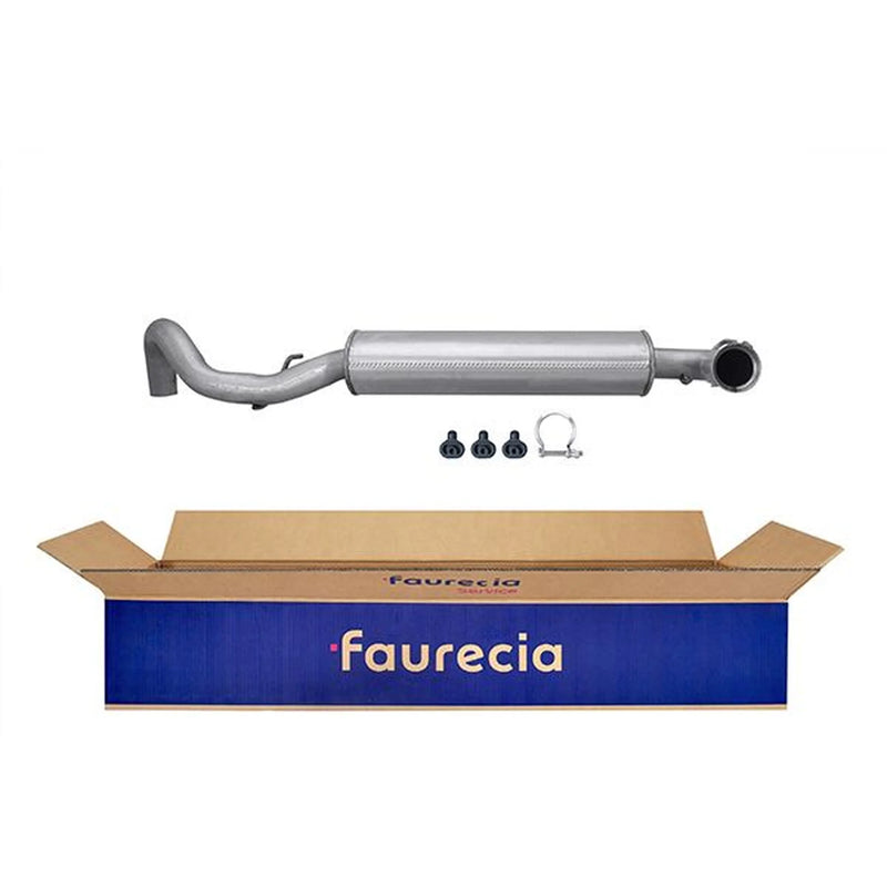 Hella End Silencer Rear fits Nissan Interstar 2002-2006