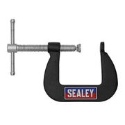 Sealey Junior C-Clamp Set 38mm x 38mm 8pc GCC03 Sealey - Dynamic Drive