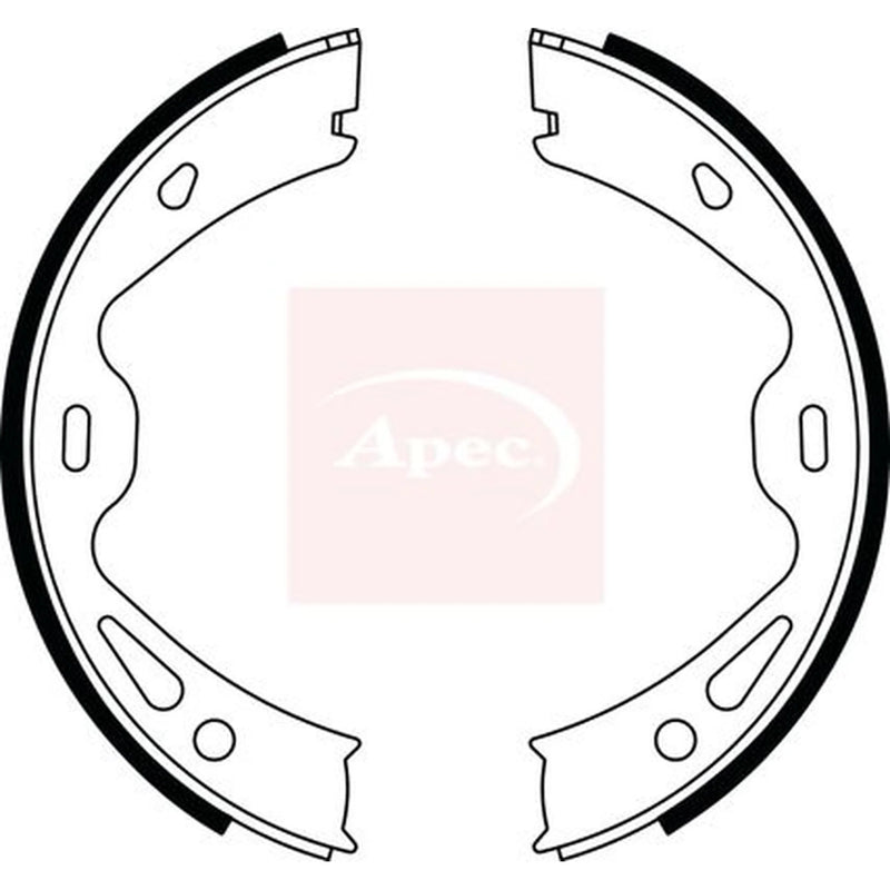 Apec Parking Brake Shoe Set SHU842