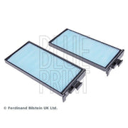 Blue Print Cabin Air Filter Set Wide High ADG02576