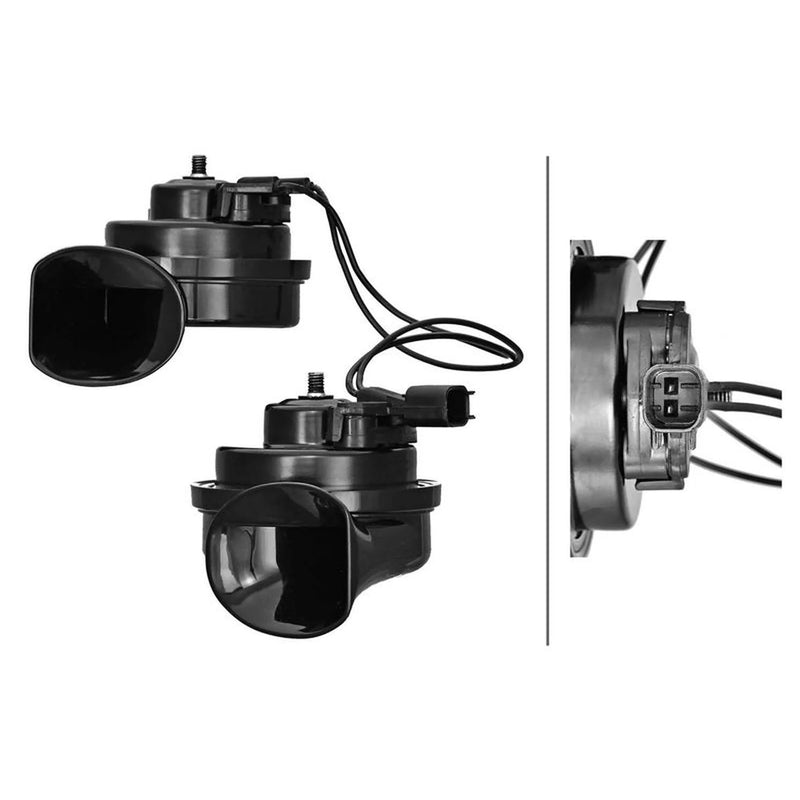 Hella Car Horn Signal Unit fits Ford Mondeo 1993-1996 1.6