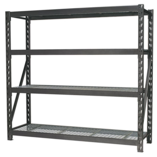 Sealey Heavy-Duty Racking Unit with 4 Mesh Shelves 640kg Capacity Per Level 1956 Sealey - Dynamic Drive