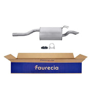 Hella End Silencer Rear fits Fiat Idea 2004-2005 1.3