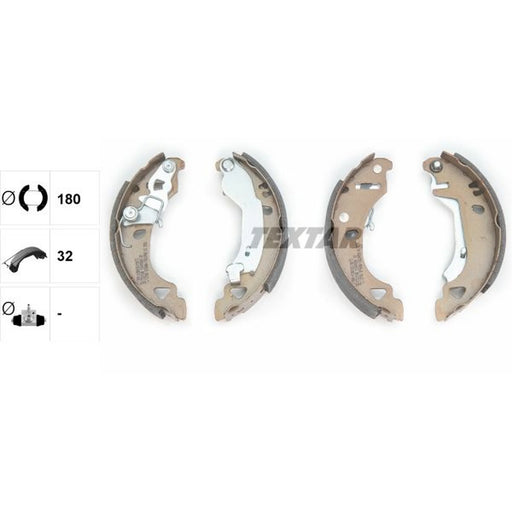Textar Brake Shoe Set Axle Kit 91049200