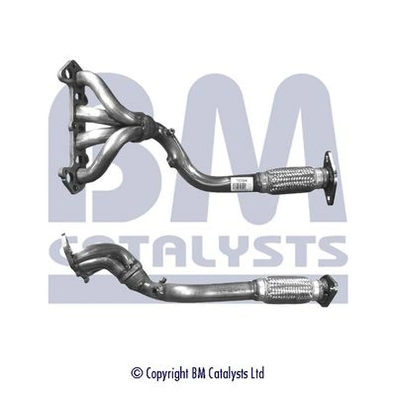 BM Catalysts Exhaust Pipe OD fits Ford Focus I 1998-2004 1.4 1.6