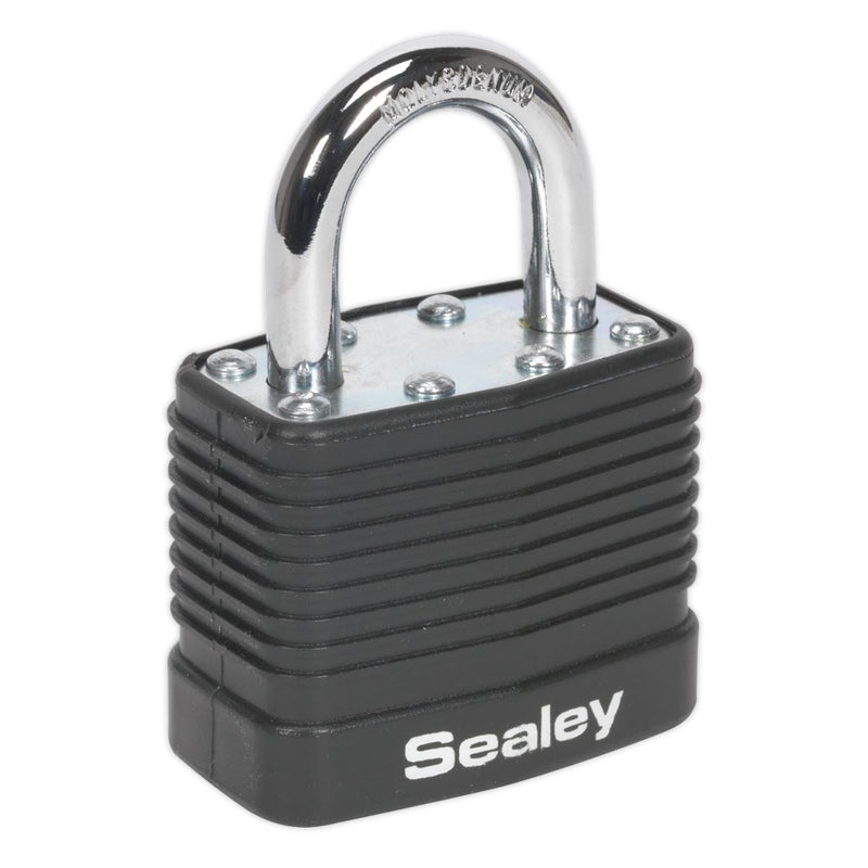 Sealey Steel Body Padlock 40mm Sealey - Dynamic Drive