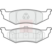 Apec Rear Brake Pad Set fits Chrysler Pt Cruiser 2000-2010 1.6 2.0 2.2 2.4