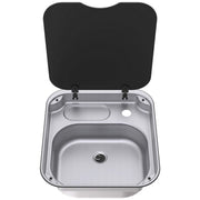 Thetford Series 34 Sink with Glass Lid, 400mm x 445mm Thetford - Dynamic Drive